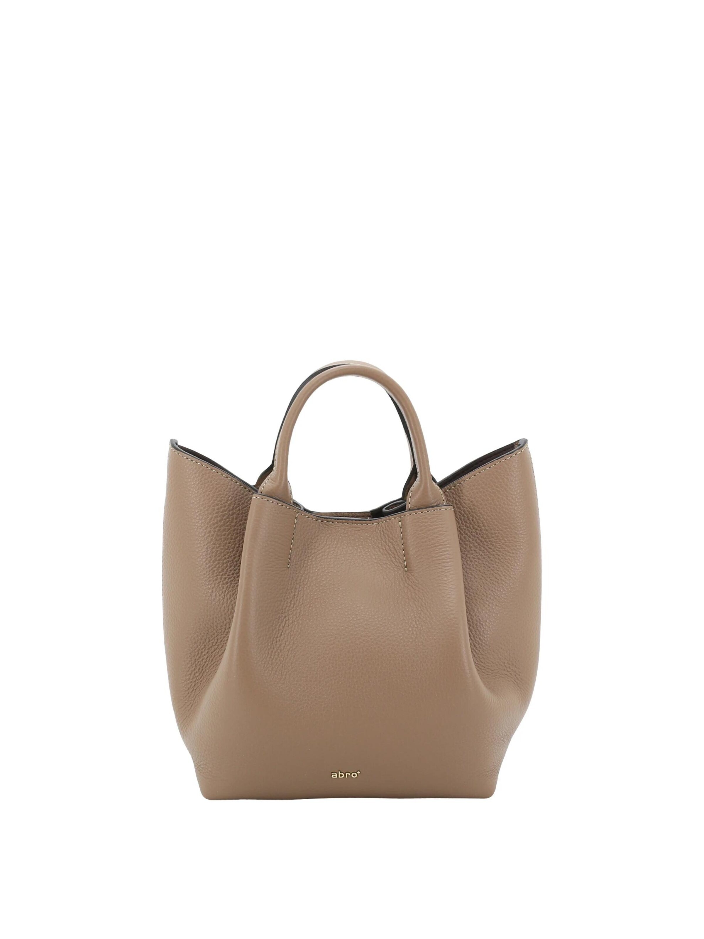 ABRO Shopper 'ESSENTIAL'‌‌‌‌‌‌‌‌ in Braun: Vorderseite