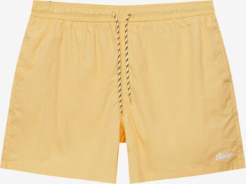 Pull&Bear Zwemshorts in Geel: voorkant