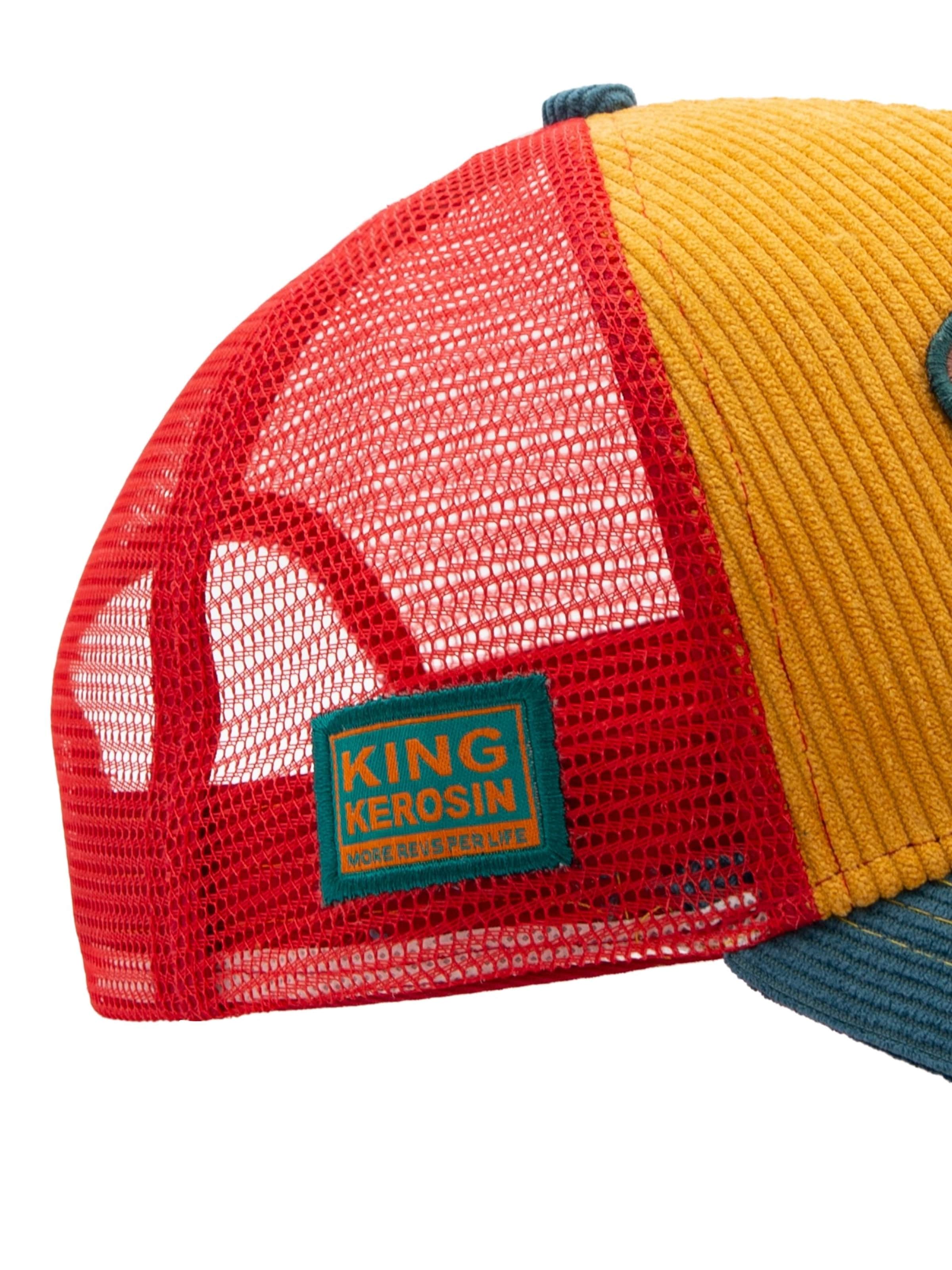 King Kerosin Cap 'California' in Yellow