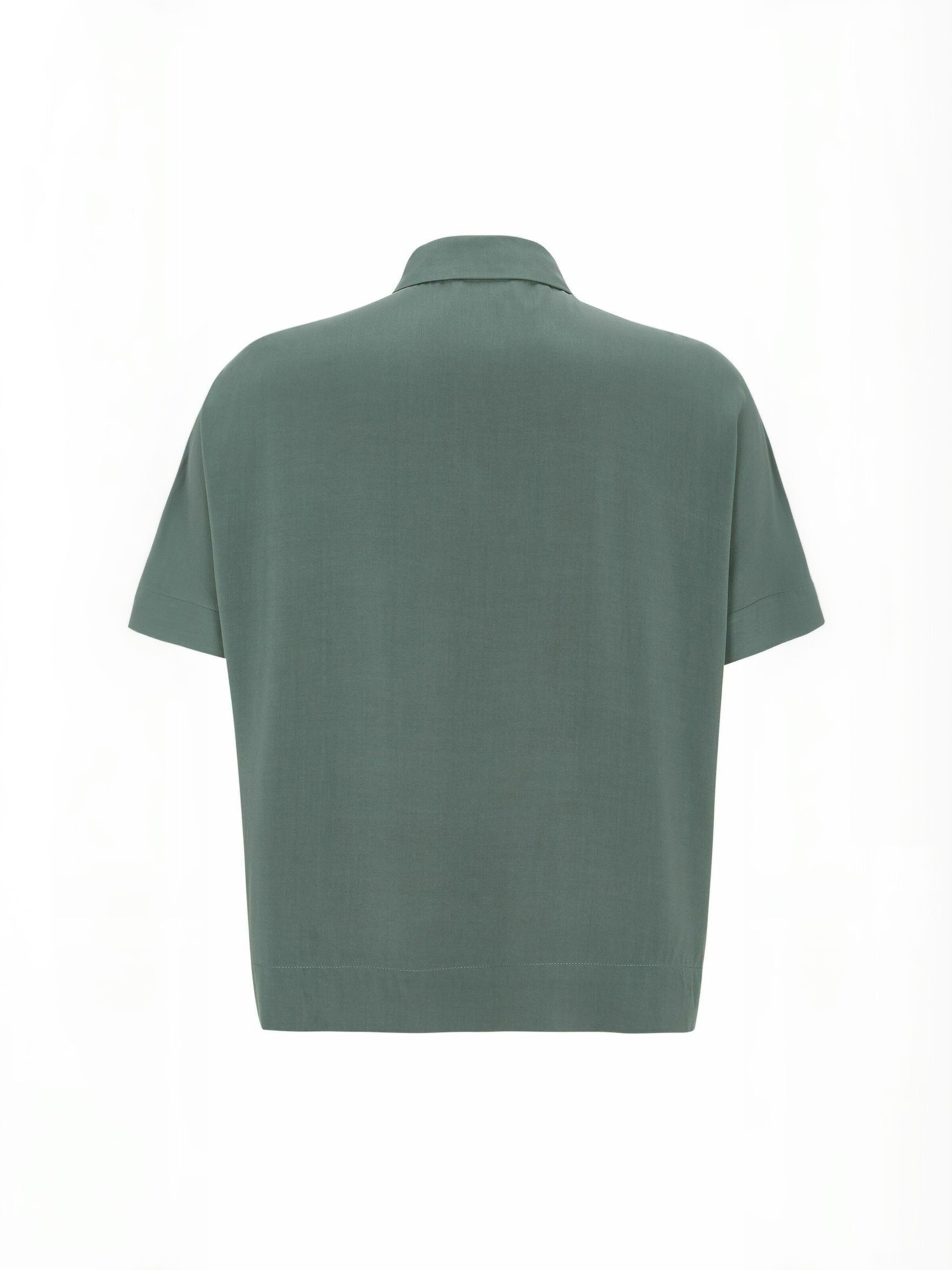Soft Rebels Shirt ' SRFreedom ' in Groen: terug