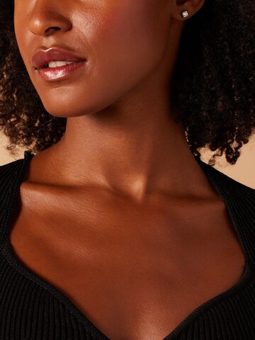 Lucardi Oorbellen 'Lieblich' in Zilver