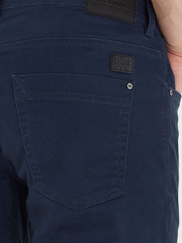 BLEND Regular Chinohose 'Saturn' in Blau
