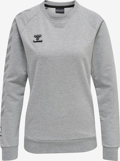Hummel Sportief sweatshirt in de kleur Grijs / Zwart / Wit, Productweergave
