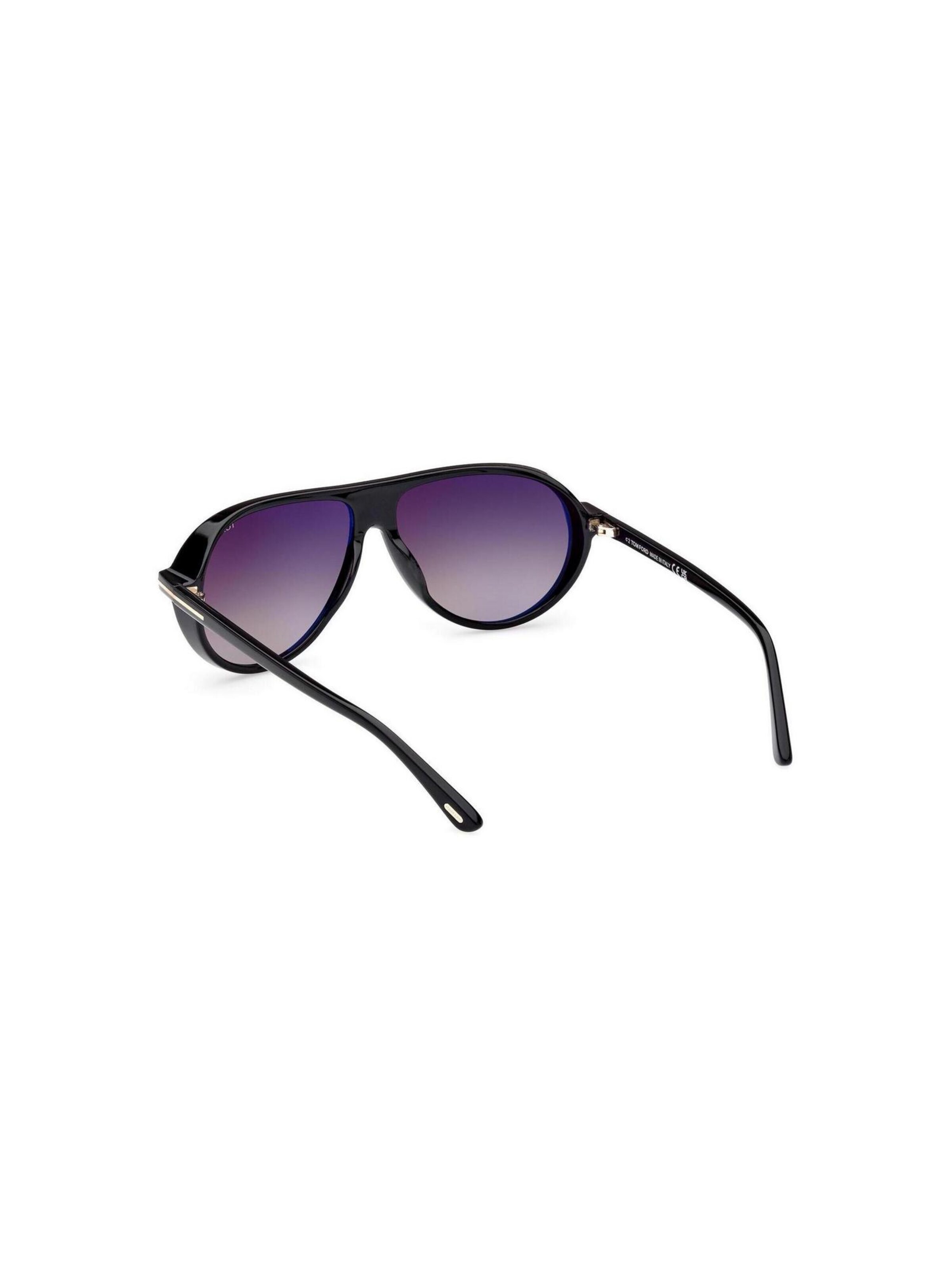 Tom Ford Zonnebril 'MARCUS FT1023 01B' in Zwart