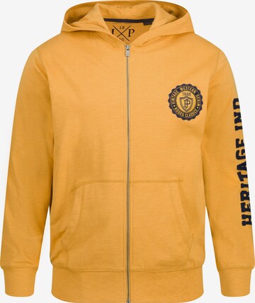 JP1880 Zip-Up Hoodie in Yellow: front