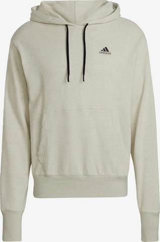 ADIDAS SPORTSWEAR Αθλητική μπλούζα φούτερ σε μπεζ: μπροστά