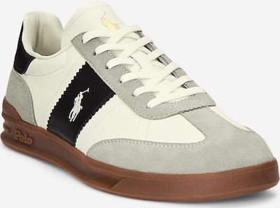 Polo Ralph Lauren Низкие кроссовки 'HRT AERA' в размере 36 в Светло-серый / Черный / Белый, Обзор товара