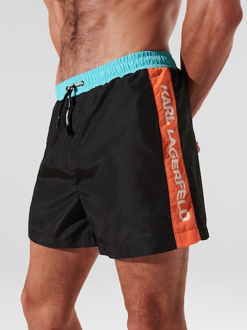 Karl Lagerfeld Boardshorts in Schwarz