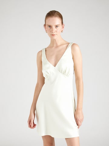 Robe de cocktail Nasty Gal en blanc : devant