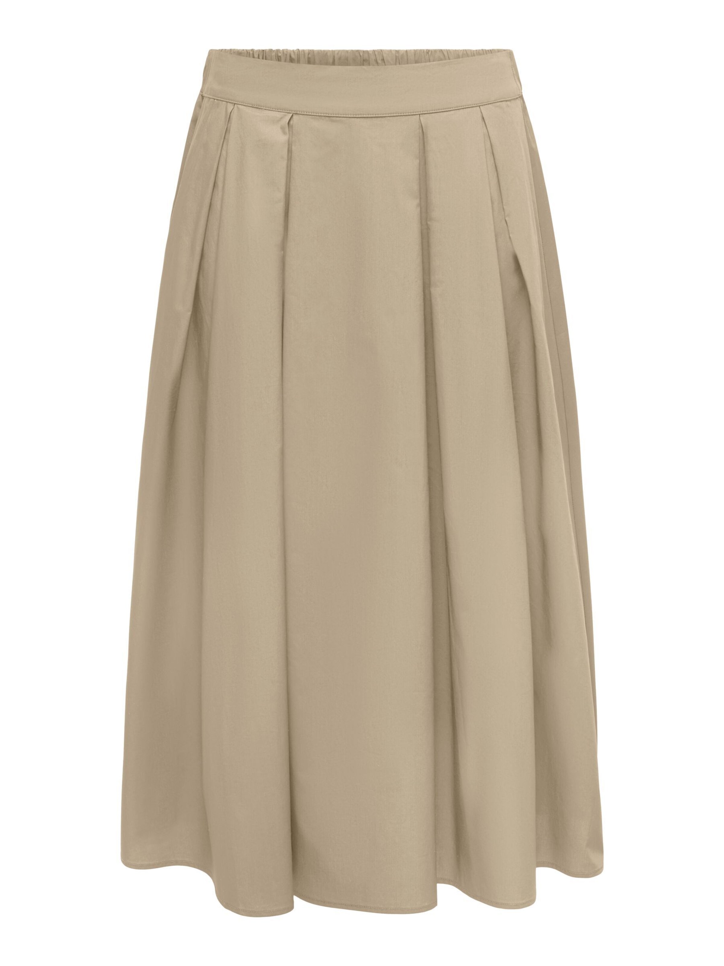 ONLY Nederdel i beige: forside