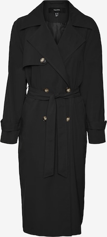 VERO MODA Between-Seasons Coat 'TESSA' in Black: front