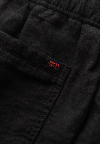 Superdry Regular Trousers in Black