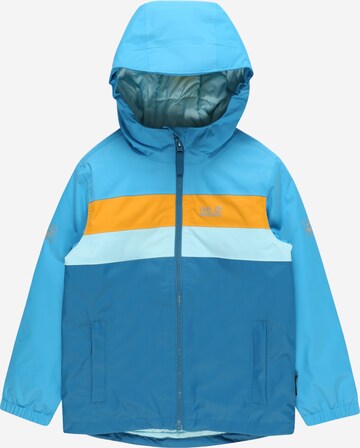 JACK WOLFSKIN Outdoor jacket 'FOUR LAKES' in Blue: front