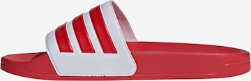 ADIDAS ORIGINALS Beach & Pool Shoes 'Adilette' in Red: front