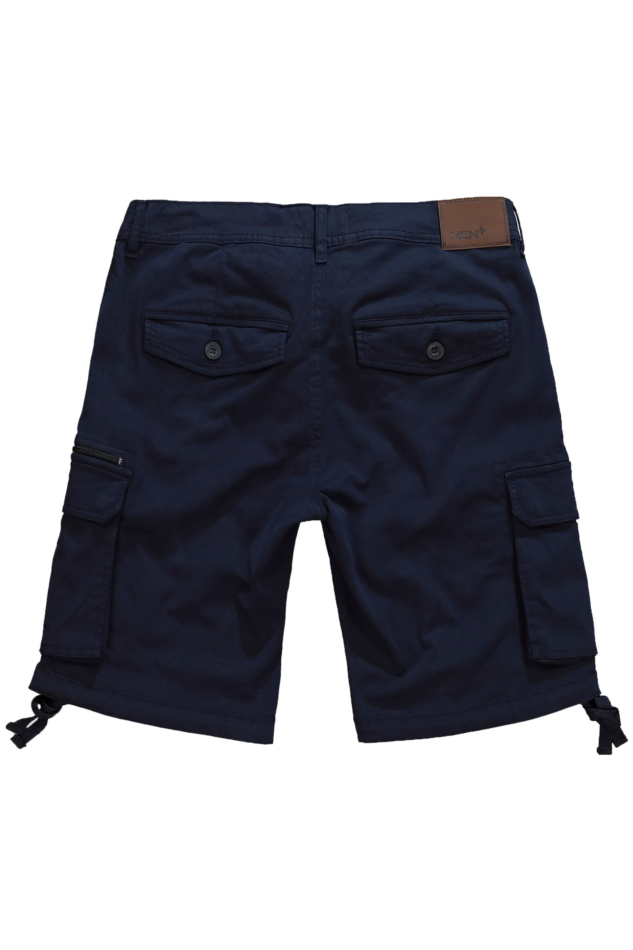 Men Plus Regular Cargo trousers in Black