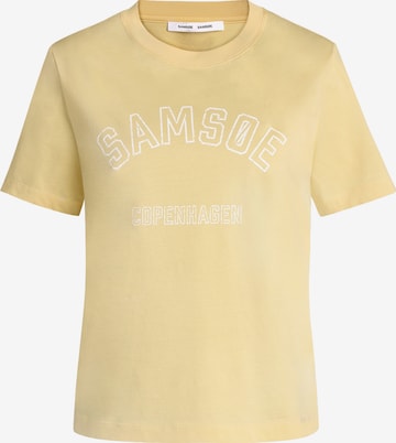 Samsøe SamsøeMajica 'Sacamino' - žuta boja: prednji dio