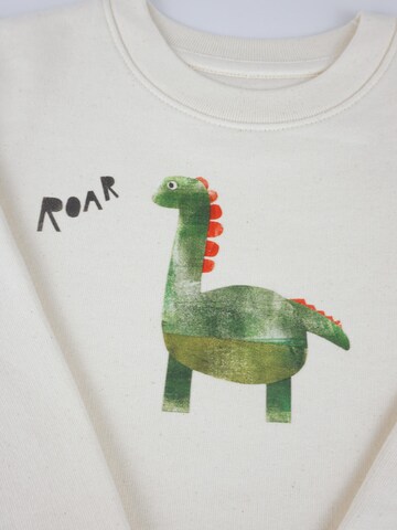 MelaDi Sweatshirt 'Dino'‌‌‌ in Weiß