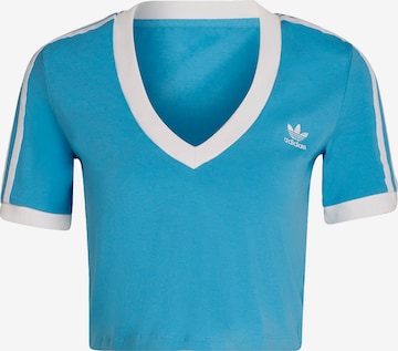 T-shirt ADIDAS ORIGINALS en bleu : devant