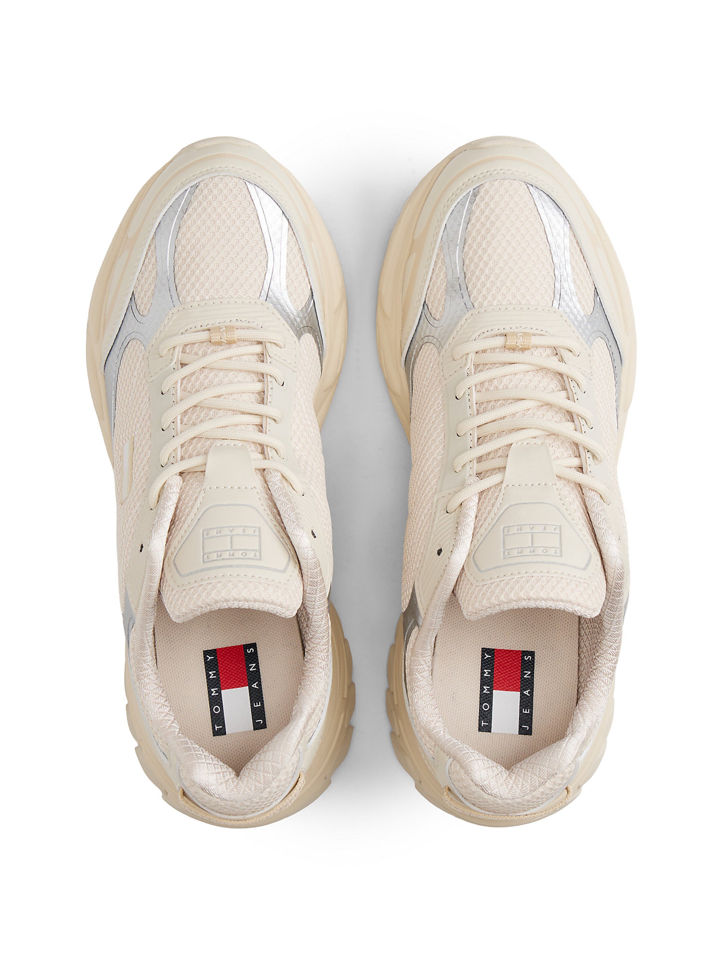 Baskets basses Tommy Jeans en beige
