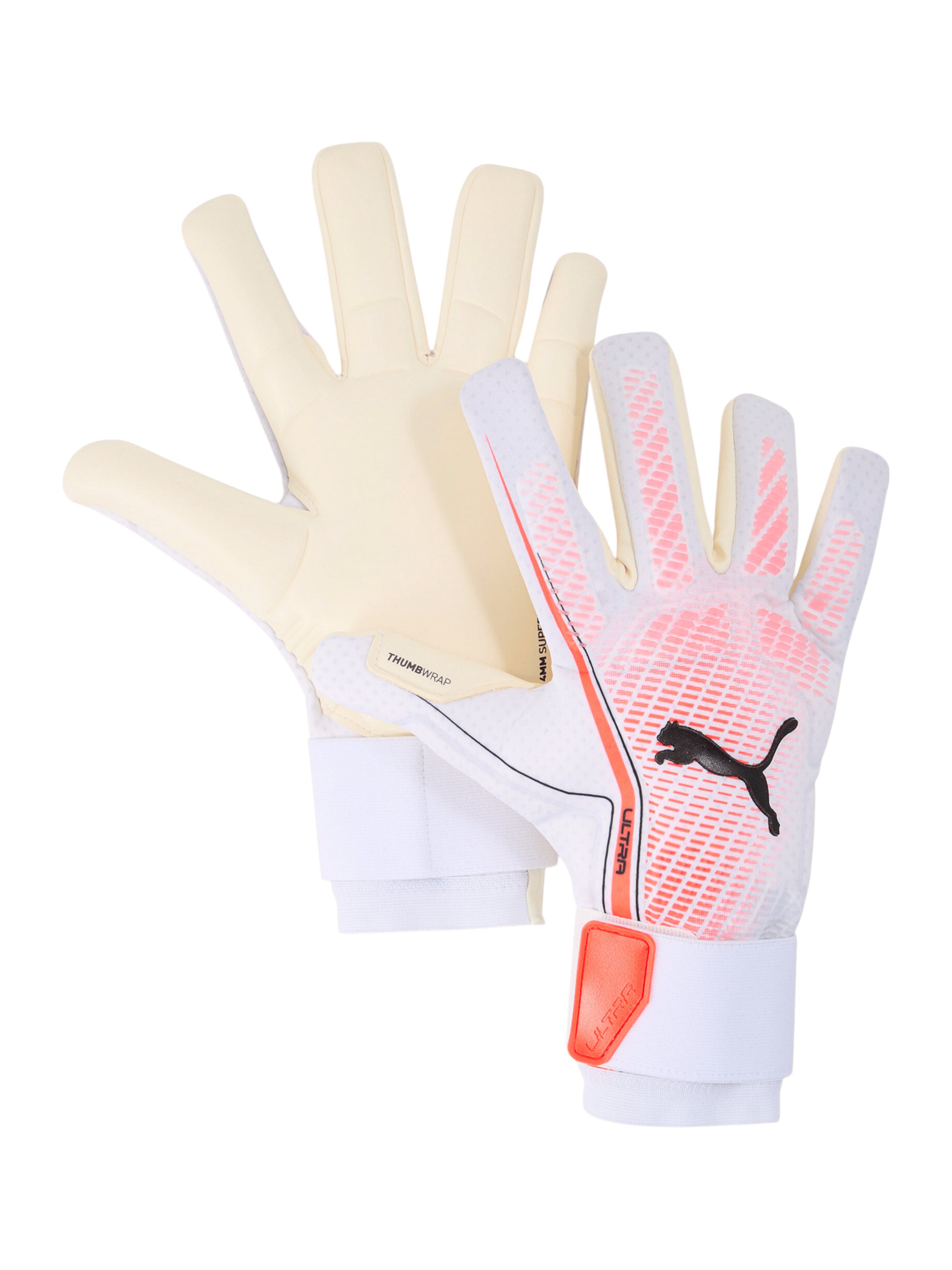 PUMA Sporthandschuhe 'Ultra Ultimate' in Weiß: Vorderseite