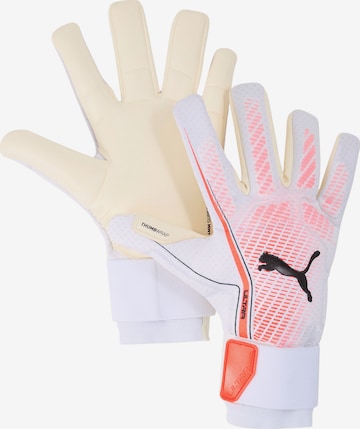 PUMA Sporthandschuhe 'Ultra Ultimate' in Weiß: Vorderseite