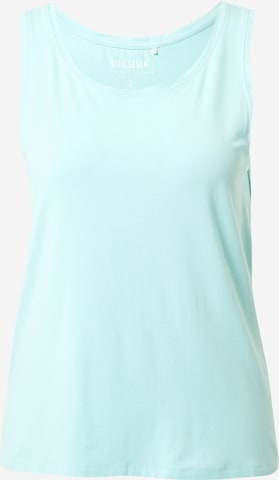 BLUE SEVEN - Top en azul: frente