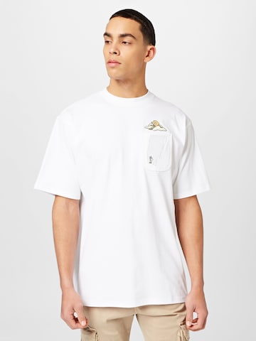 CONVERSE Shirt 'NOVELTY' in White: front