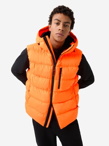 Bogner Fire + Ice Weste 'Howard  ' in Orange: Vorderseite