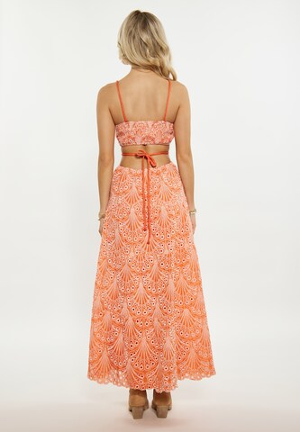 IZIA Summer Dress in Orange
