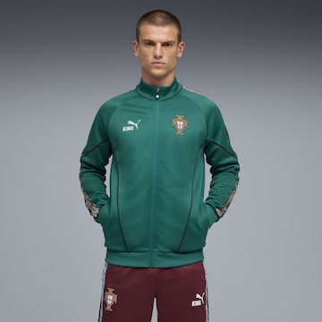 Vestes d’entraînement 'Portugal King' PUMA en vert : devant