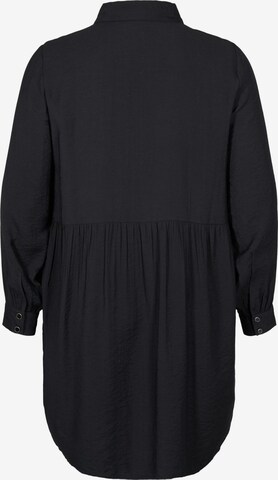 Abito camicia 'XCLARU' di Zizzi in nero