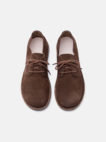 BIRKENSTOCK Nauhakengät 'Uppsala' värissä ruskea