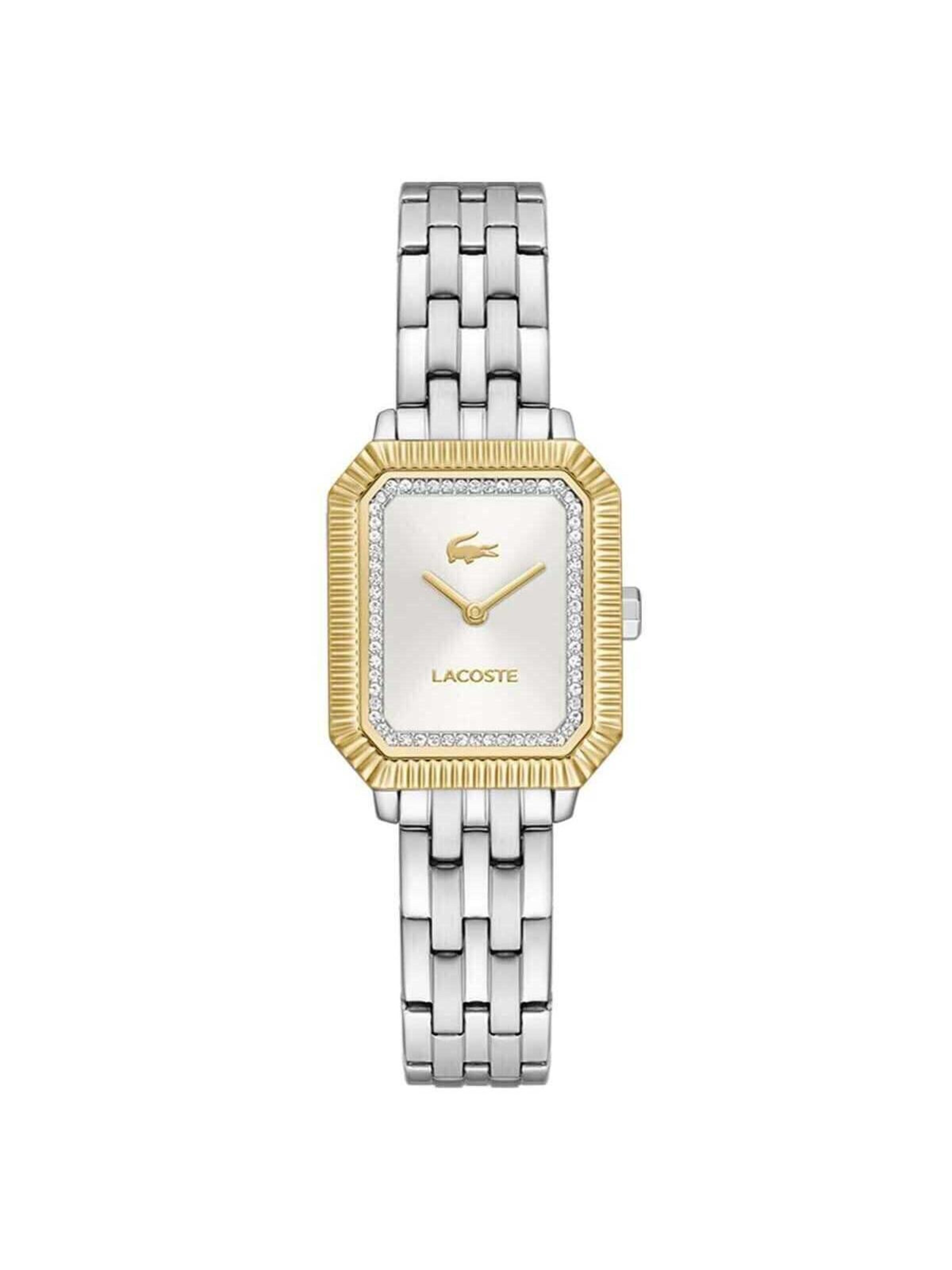 LACOSTE Analog watch 'Parisienne' in Silver: front