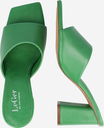 LeGer by Lena Gercke - Sandalias 'Ginny' en verde: lado