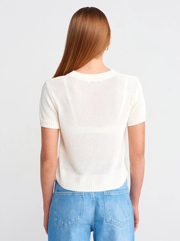 Dilvin Sweater in White
