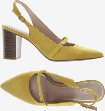 ESPRIT Sandals & High-Heeled Sandals in 39 in Yellow: front