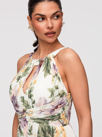 Robe de soirée Ombre en blanc