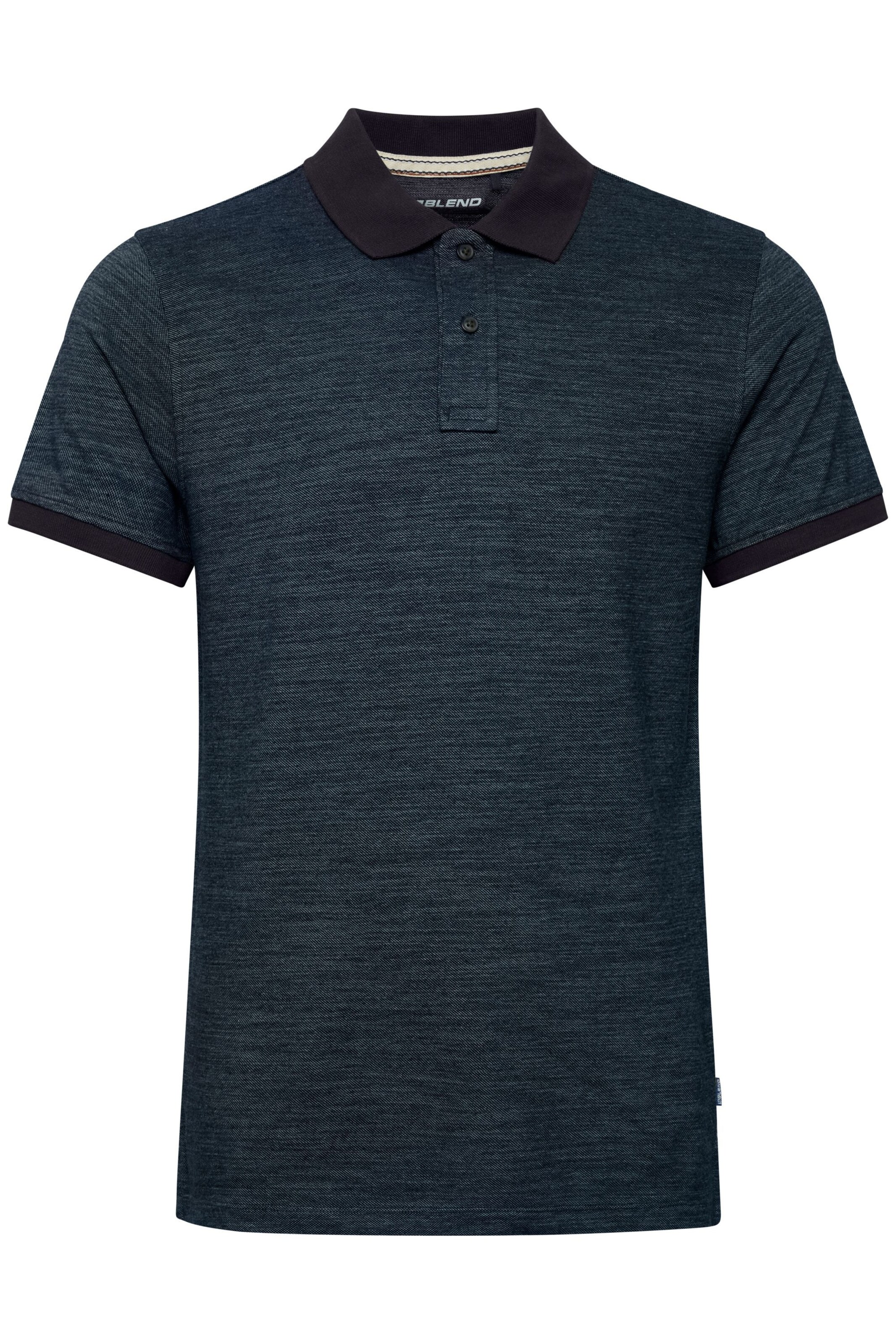 BLEND - Camisa 'Bhalfredo' em azul: frente