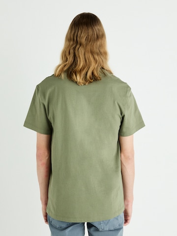 T-Shirt Lee en vert : derrière