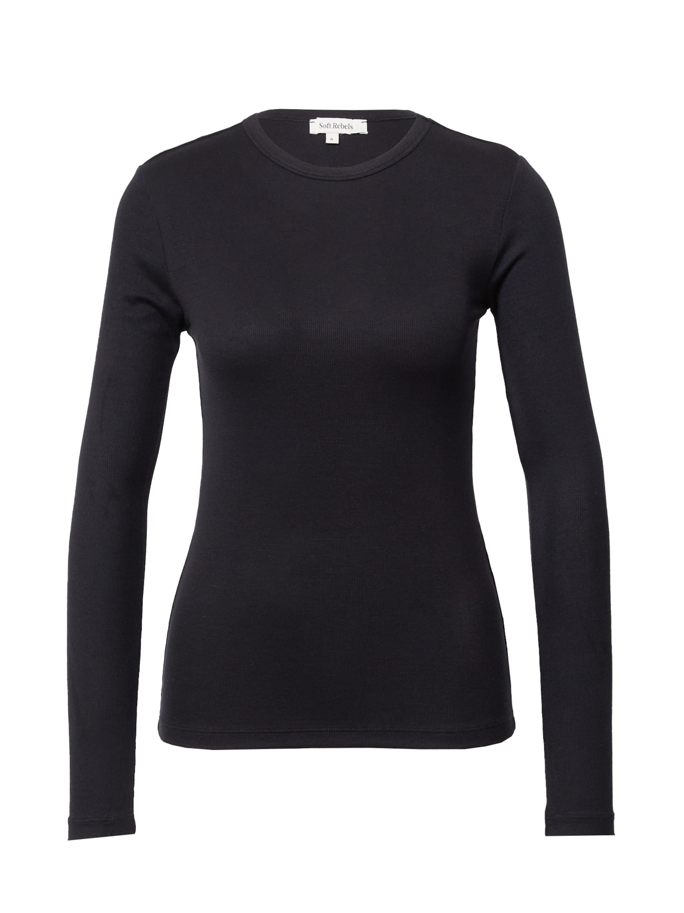 Maglietta 'Fenja' di Soft Rebels in nero: frontale