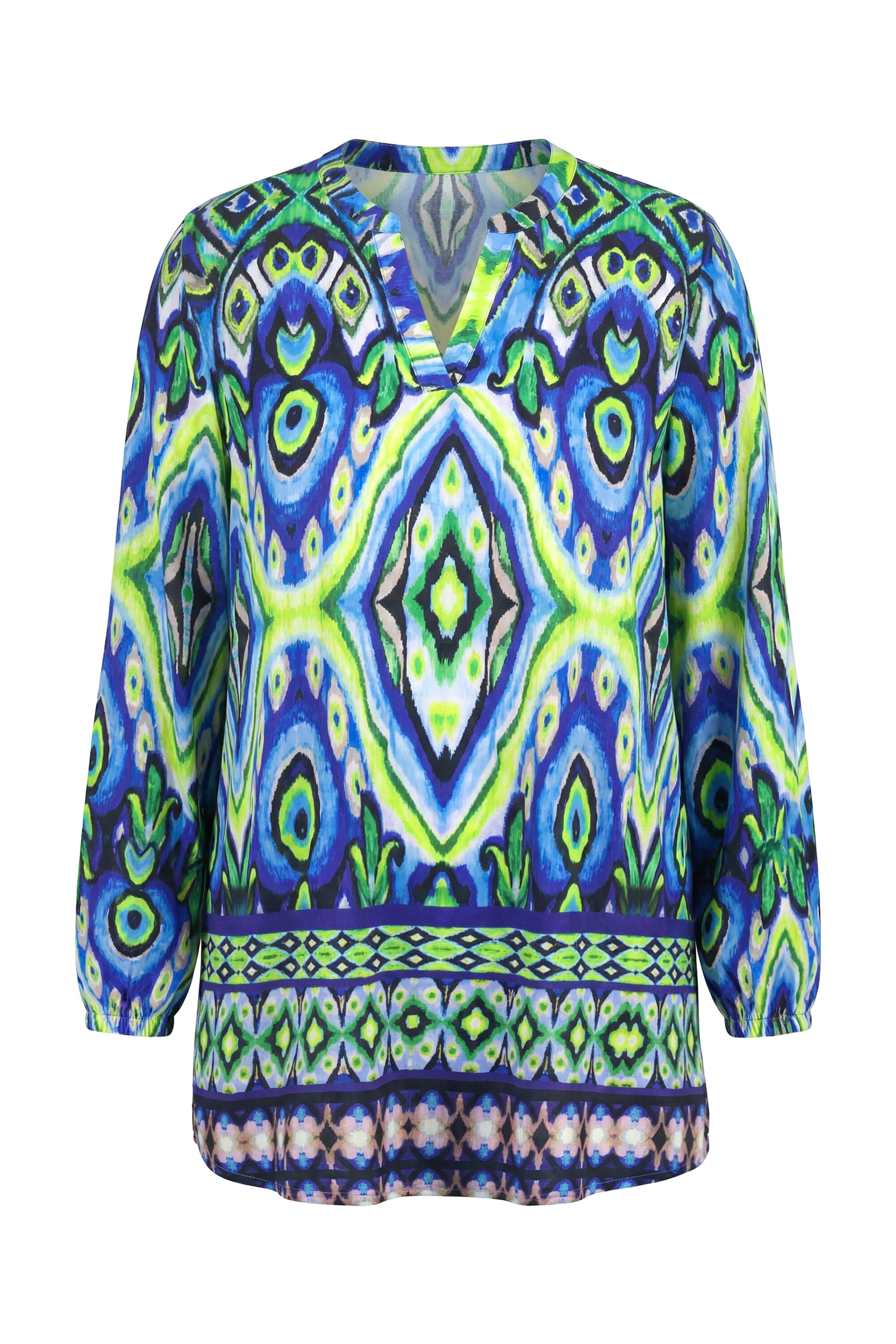 Angel of Style Bluse in Blau: Vorderseite