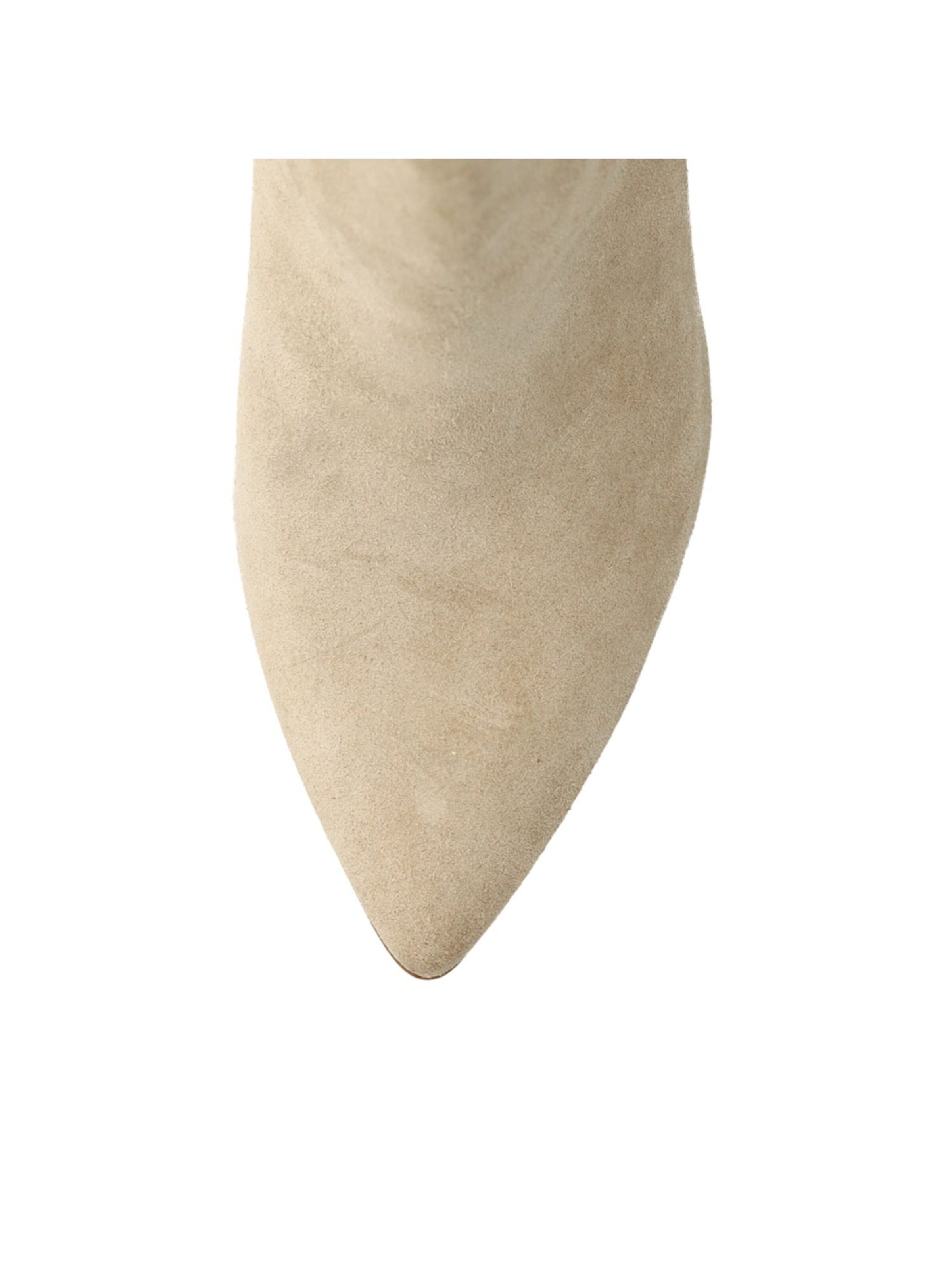 MANFIELD Stiefelette in Beige