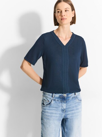 CECIL T-Shirt in Blau