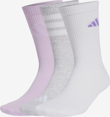 ADIDAS SPORTSWEAR Спортивные носки 'Logo 3 Pairs' в Серый: спереди