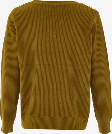 LEOMIA Pullover in Braun