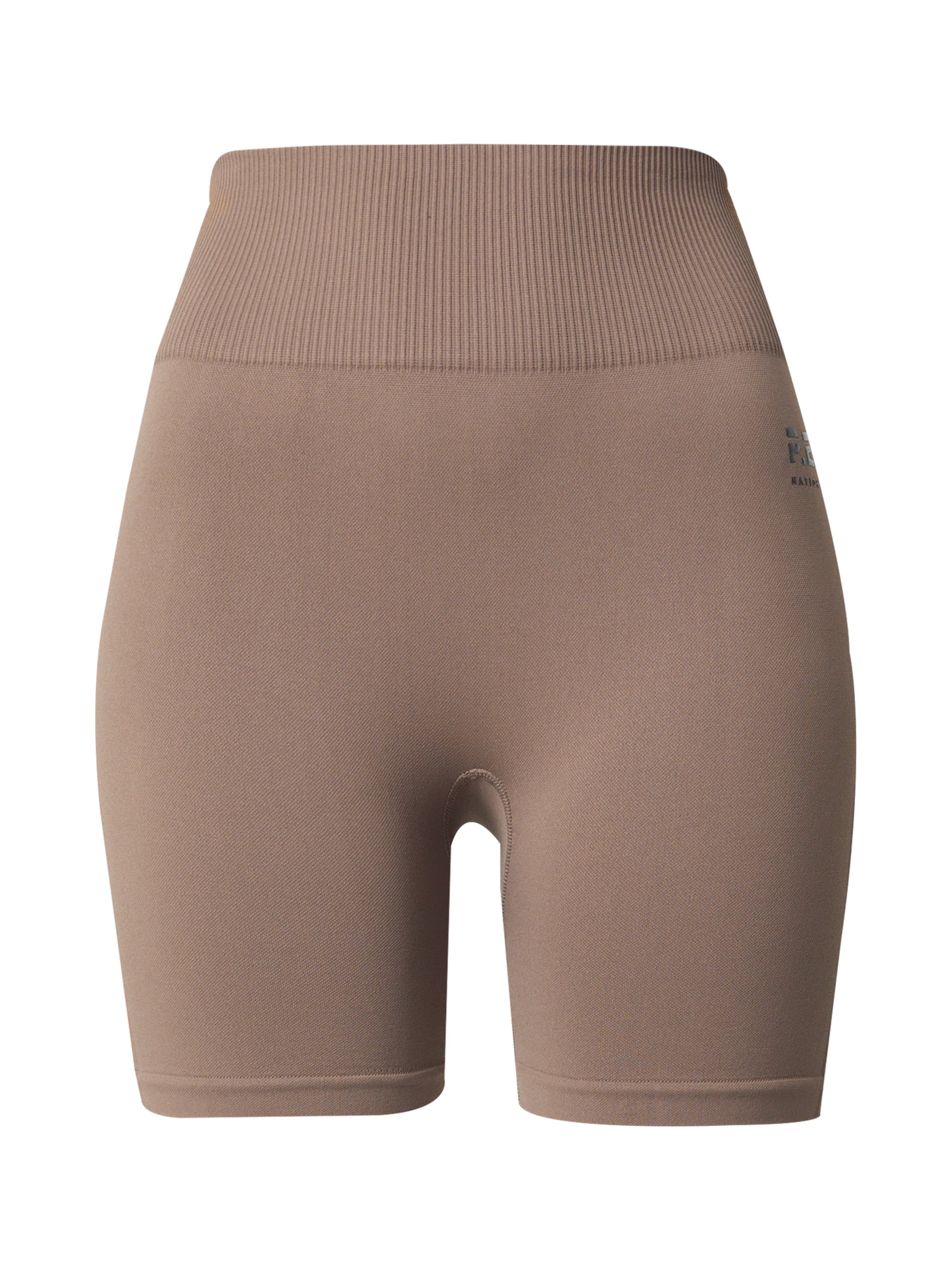 P.E Nation Skinny Παντελόνι φόρμας 'Restore Seamless 5' σε καφέ: μπροστά