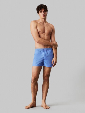 Calvin Klein Swimwear Zwemshorts in Blauw