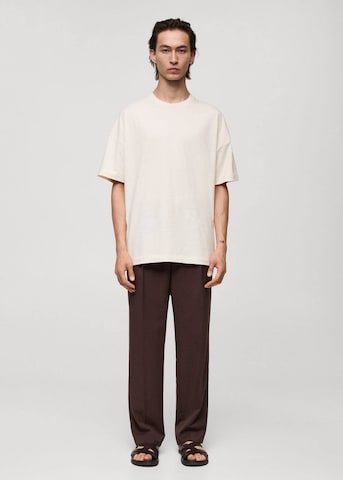 MANGO MAN Shirt 'Dover' in Beige