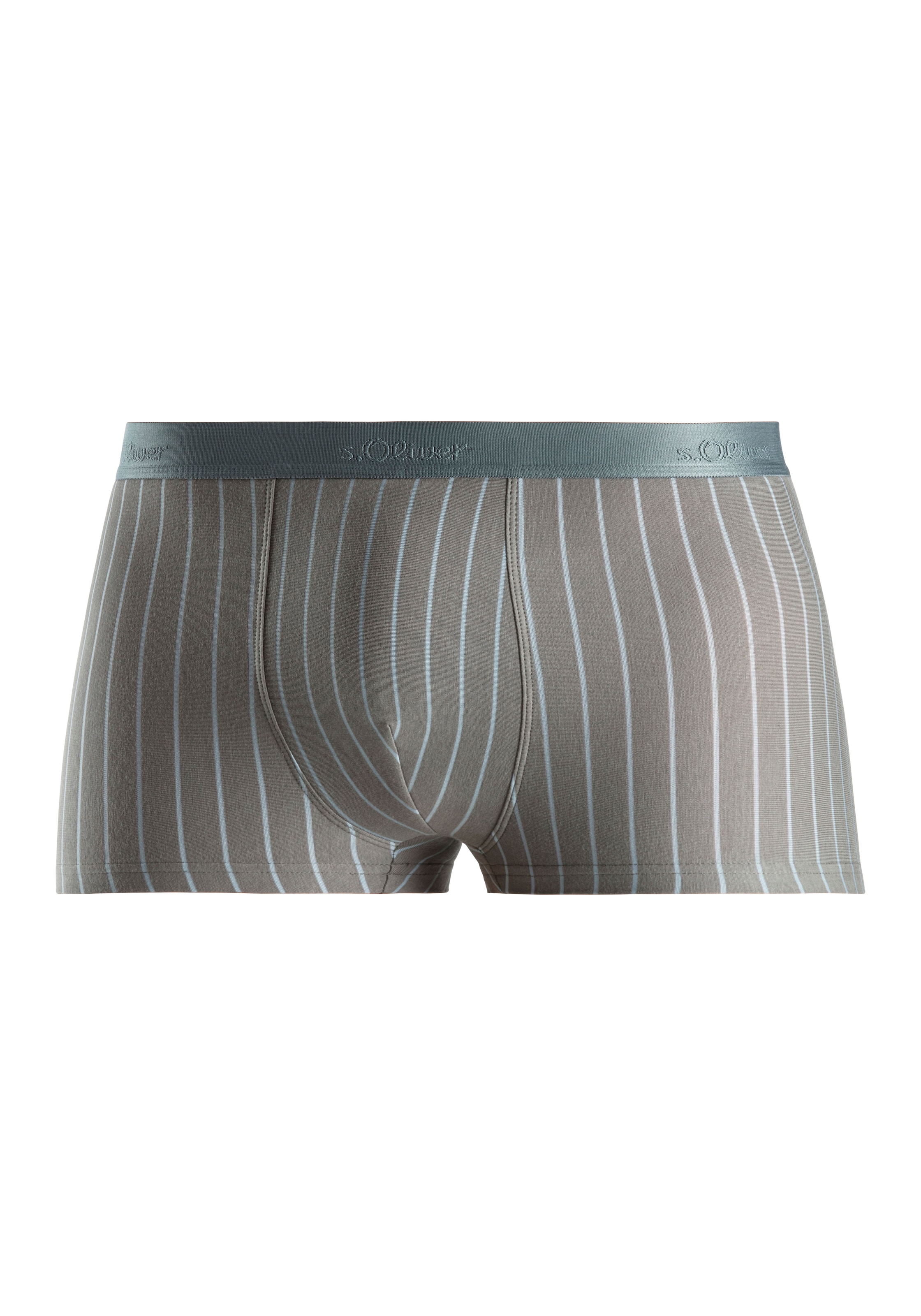 s.Oliver Шорты Боксеры 'Hipster' в Серый