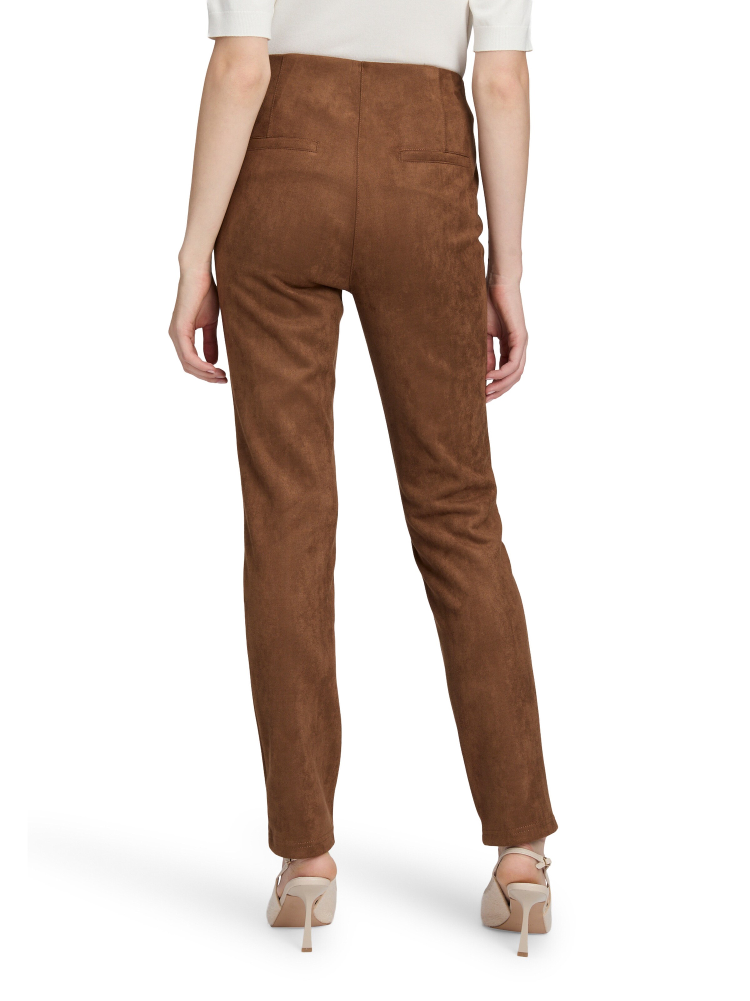 Betty Barclay Slim fit Trousers in Brown